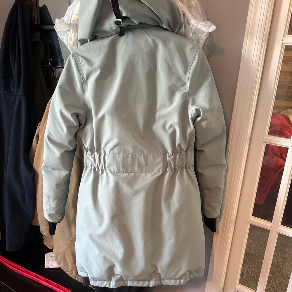 Seafoam Green Canada Goose Jacket - Picture 2 of 8